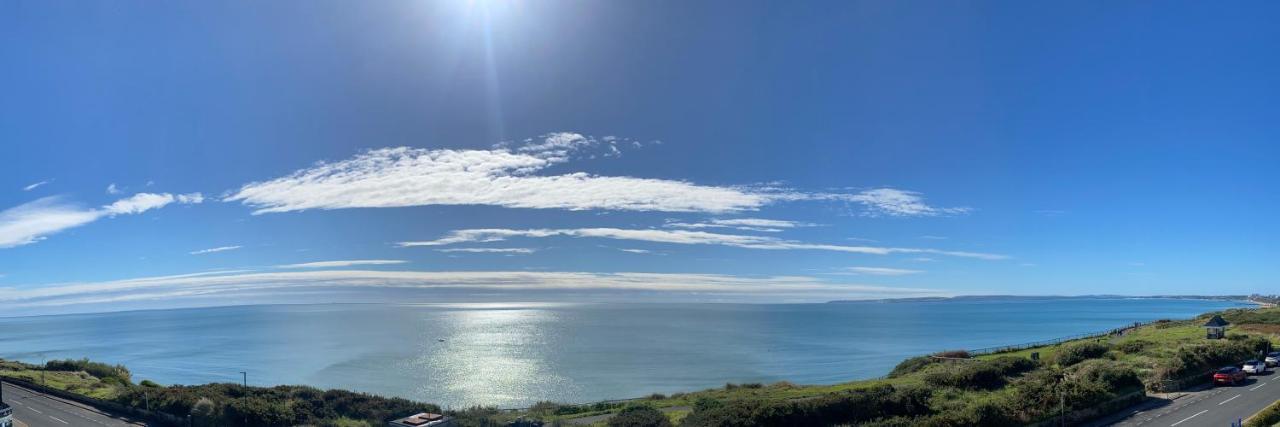 Stunning Sea View Two Double Bedroom Apartment - With Balcony - Opposite Beachfront Walk Bournemouth Exterior foto